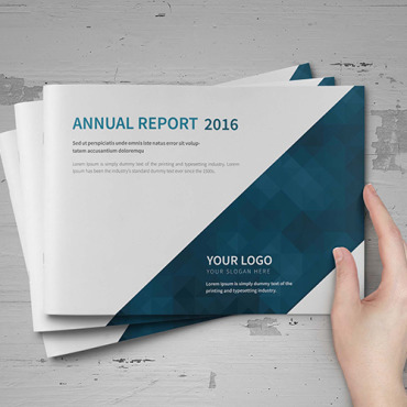 Annual Annual Corporate Identity 109187