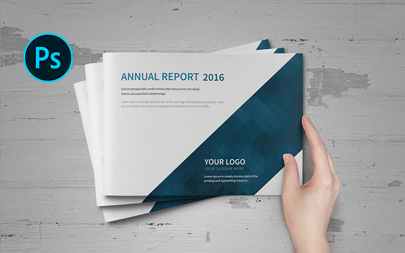 Annual Report Brochure - Corporate Identity Template