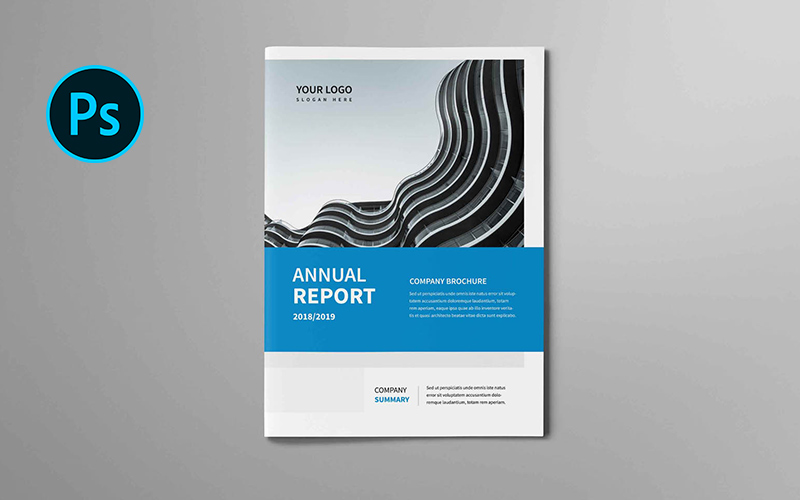 Annual Report Brochure - Corporate Identity Template