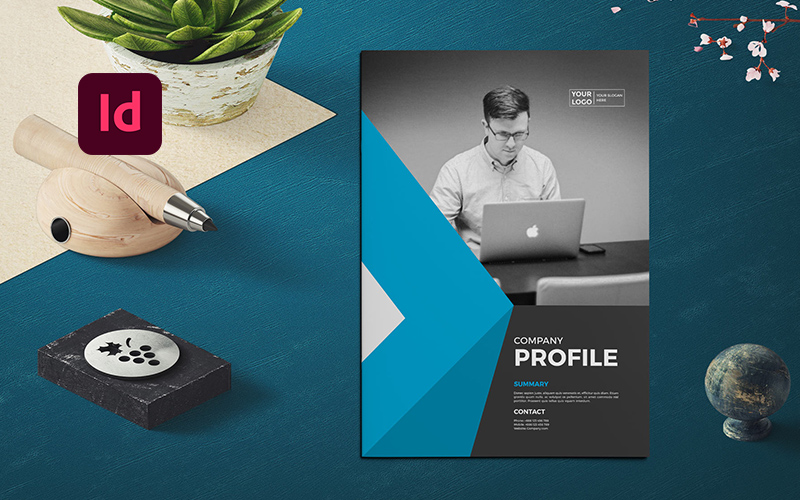 Company Profile Brochure - Corporate Identity Template