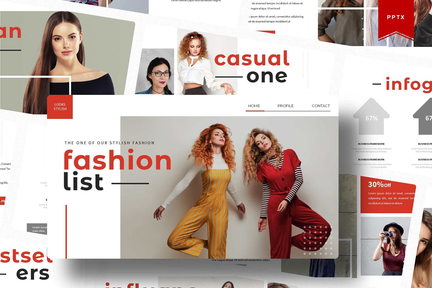 Fashionlist | PowerPoint template