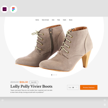 Boots Female UI Elements 109505