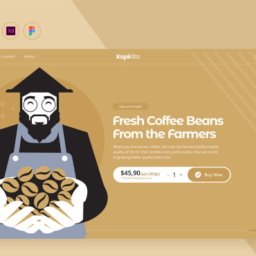 Shop Cafe UI Elements 109513