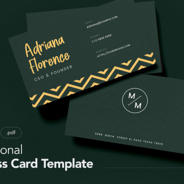 Business Card Corporate Identity 109548