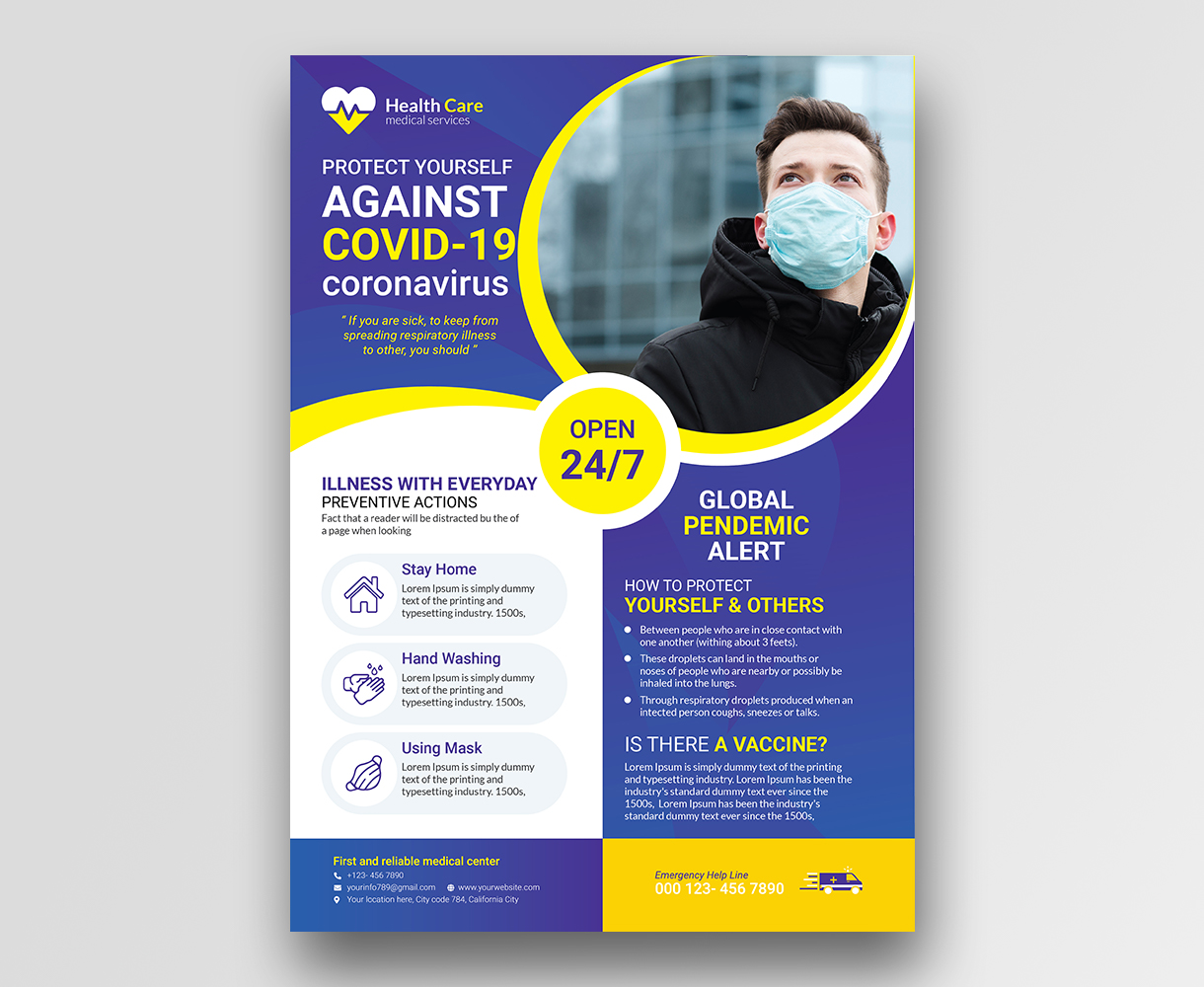 Medical Flyer Design - Corporate Identity Template