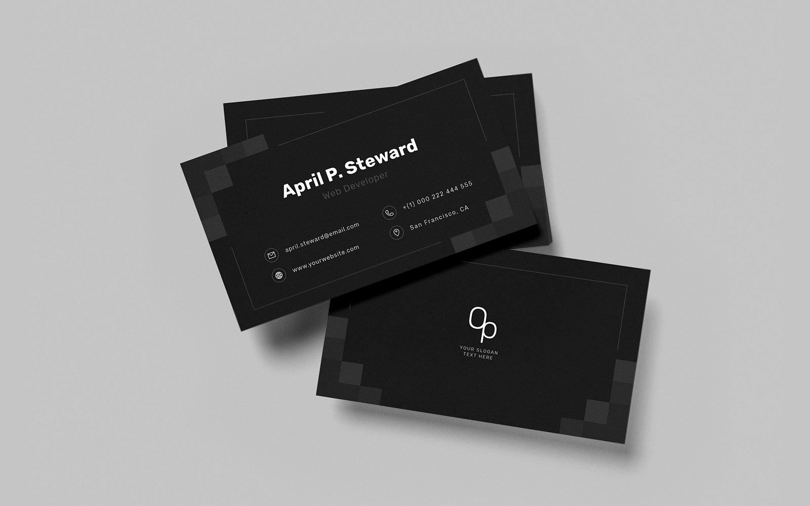 Professional business card v57 - Corporate Identity Template