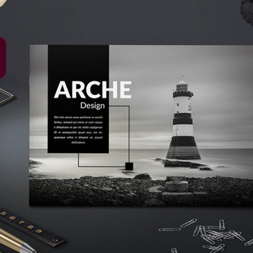 Black Brochure Corporate Identity 109711