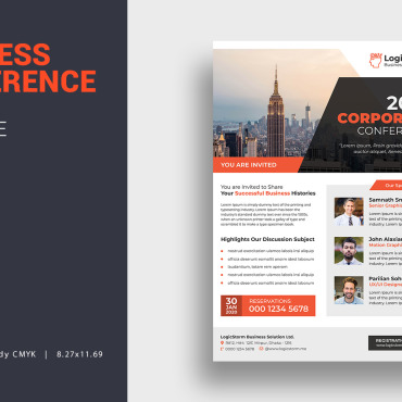 Flyerconventioncorporatecorporate Flyerevent Corporate Identity 109714