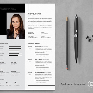 Cv Minimalist Resume Templates 109730