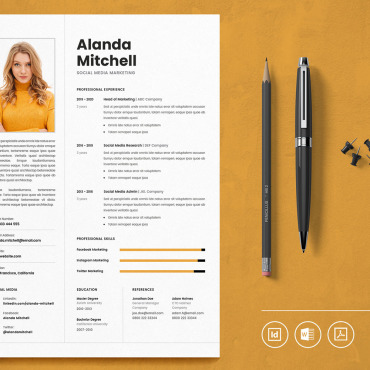 Cv Minimalist Resume Templates 109731