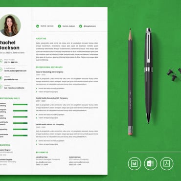 Cv Minimalist Resume Templates 109734