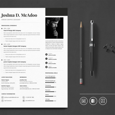 Cv Minimalist Resume Templates 109735