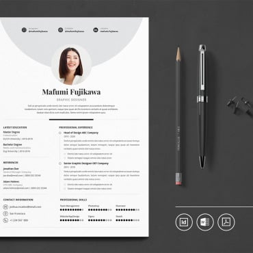 Cv Minimalist Resume Templates 109752