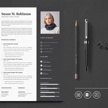 Cv Minimalist Resume Templates 109753