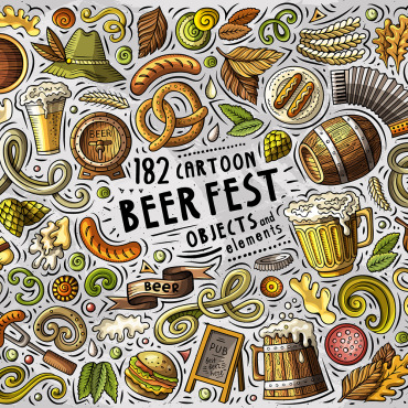 Illustration Beer Vectors Templates 109827