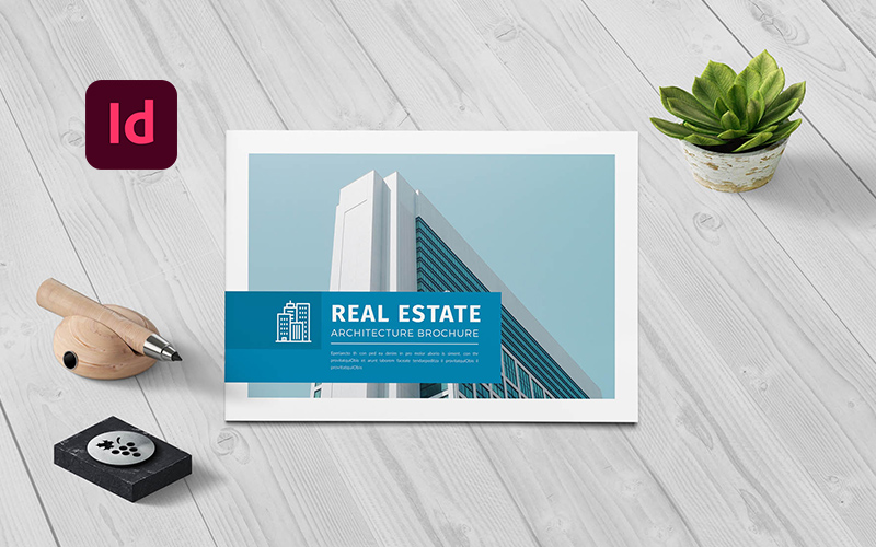 A5 Realestate/Architecture Brochure - Corporate Identity Template