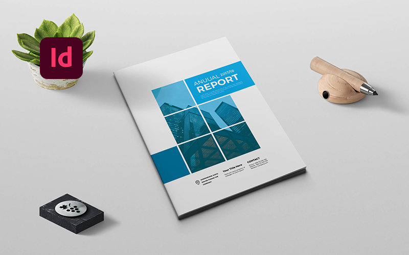 Annual Report Brochure - Corporate Identity Template