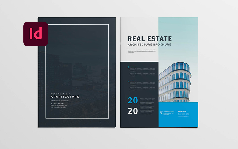 Realestate/Architecture Brochure - Corporate Identity Template