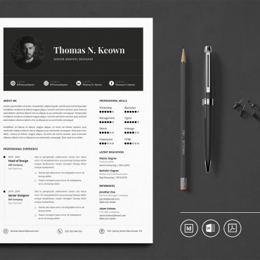 Cv Minimalist Resume Templates 109956