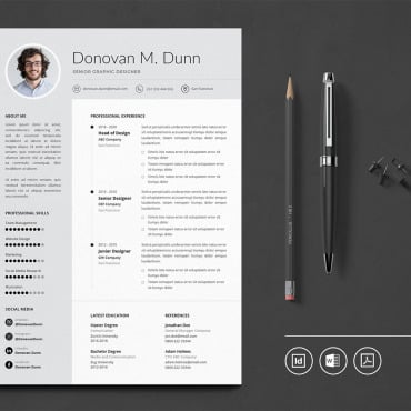 Cv Minimalist Resume Templates 109959