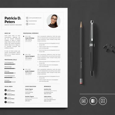 Cv Minimalist Resume Templates 109961