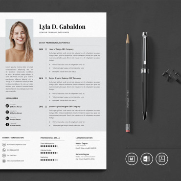 Cv Minimalist Resume Templates 109965