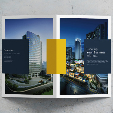 Template Bifold Corporate Identity 109968