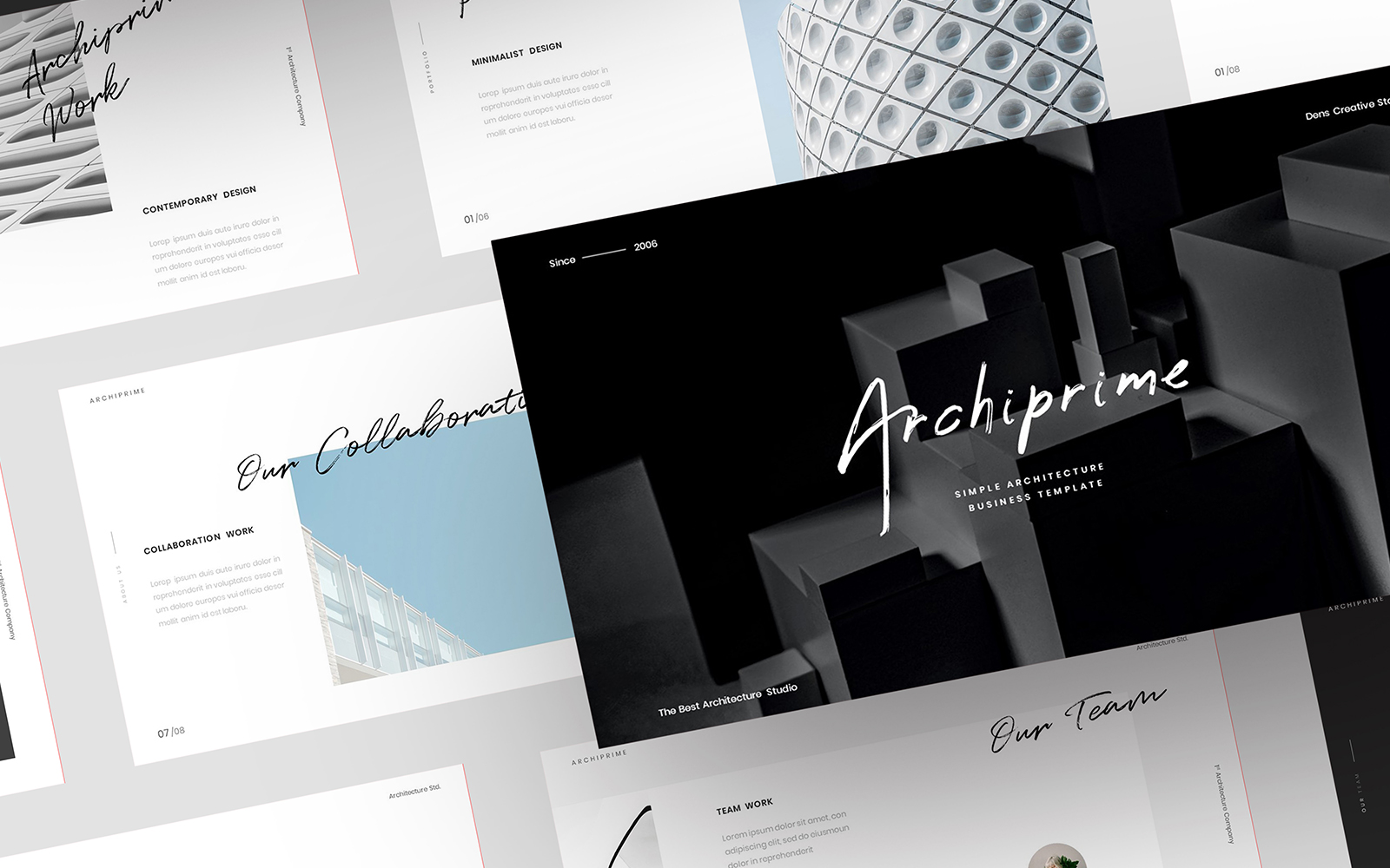 Archiprime – Simple Business PowerPoint template