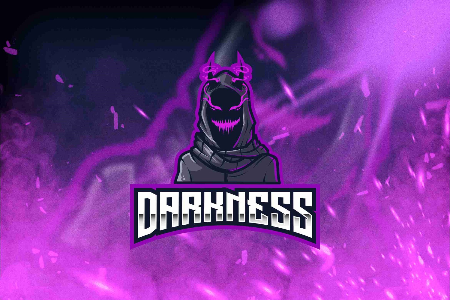 Darkness Esport Logo Template