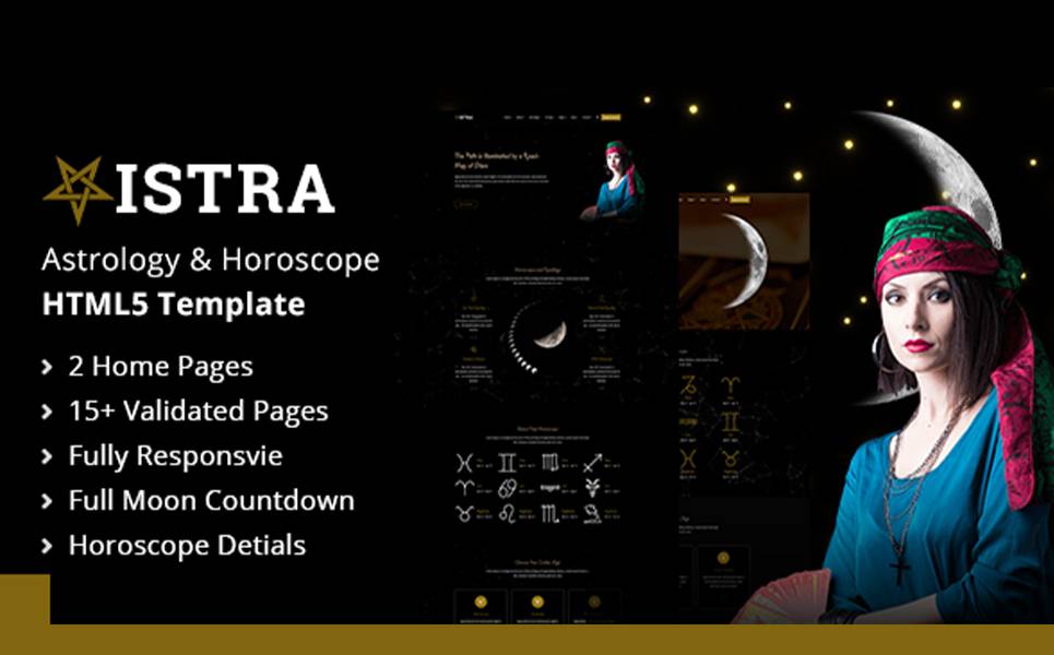 Vistra - Multipurpose Astrology & Horoscope HTML 5 Website Template
