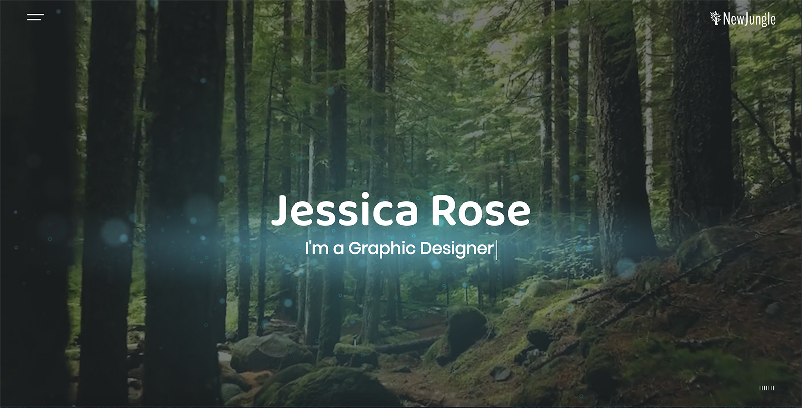 New Jungle - Responsive Personal Website Template