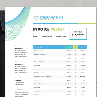 Corporate Payment Corporate Identity 110191