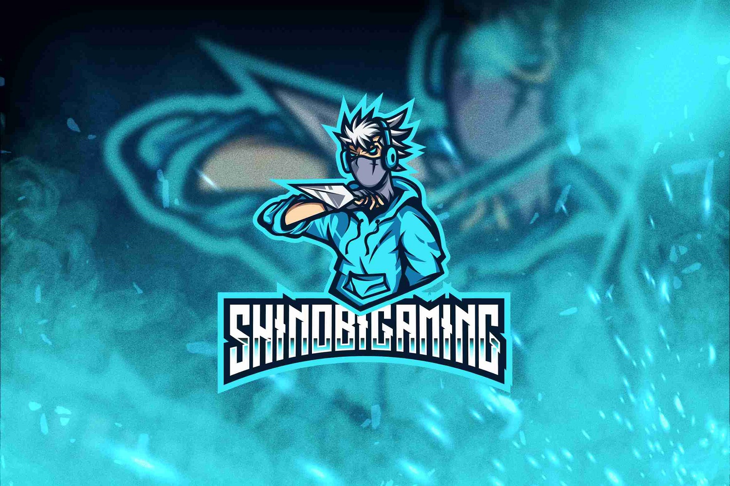 Shinobi Gaming Esport Logo Template