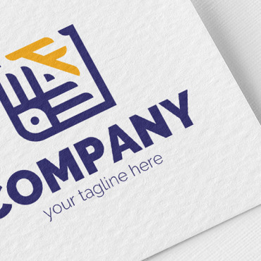 Foctopustentaclesfinancehelpsupportsquarerhombusstabilitybusinesslogosignminimalismone Colortwo Logo Templates 110228