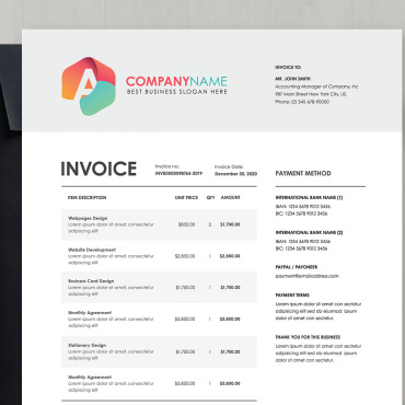 Corporate Payment Corporate Identity 110242