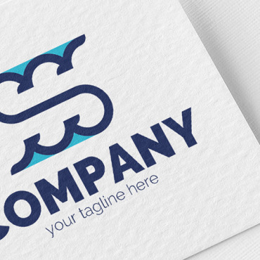 Swaterseawavescloudswindairecologynatureresortsourcelogosignminimalismone Colortwo Logo Templates 110266