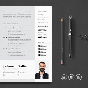 Cv Minimalist Resume Templates 110409