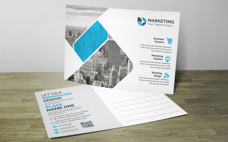 Mix 13 PostCard - Corporate Identity Template