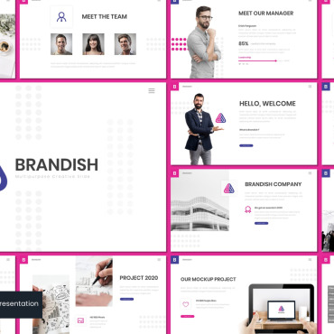 Creative Business Keynote Templates 110542