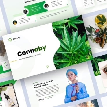 Cannabisoil Cannabisrolls Keynote Templates 110552