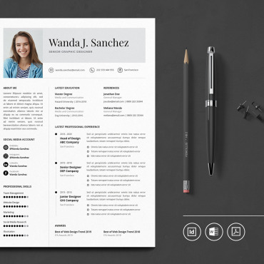 Cv Minimalist Resume Templates 110560