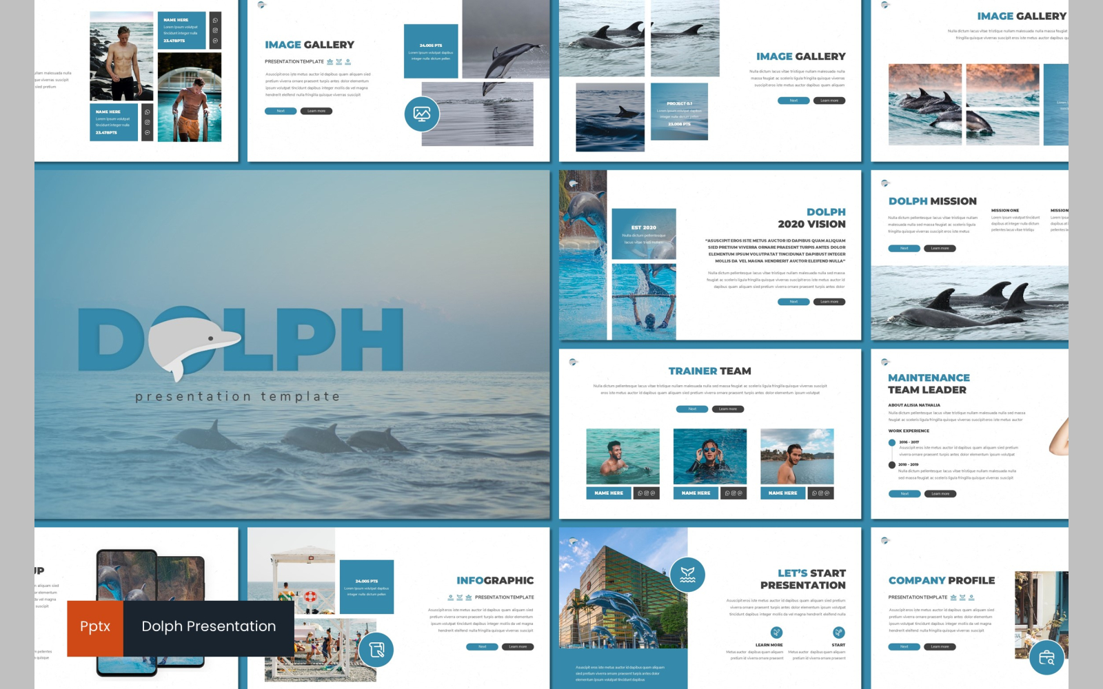Dolph PowerPoint template