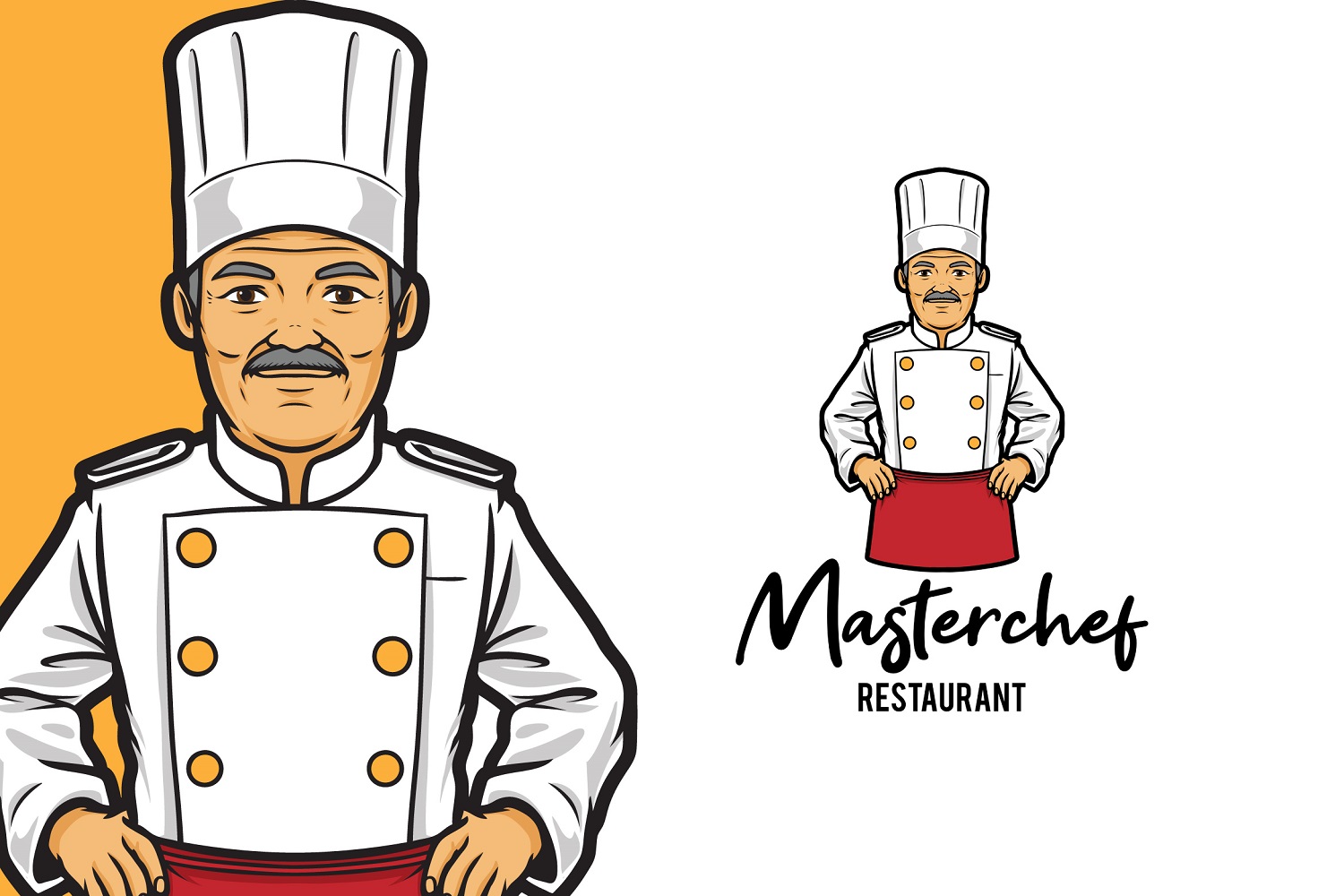 Masterchef Restaurant Logo Template