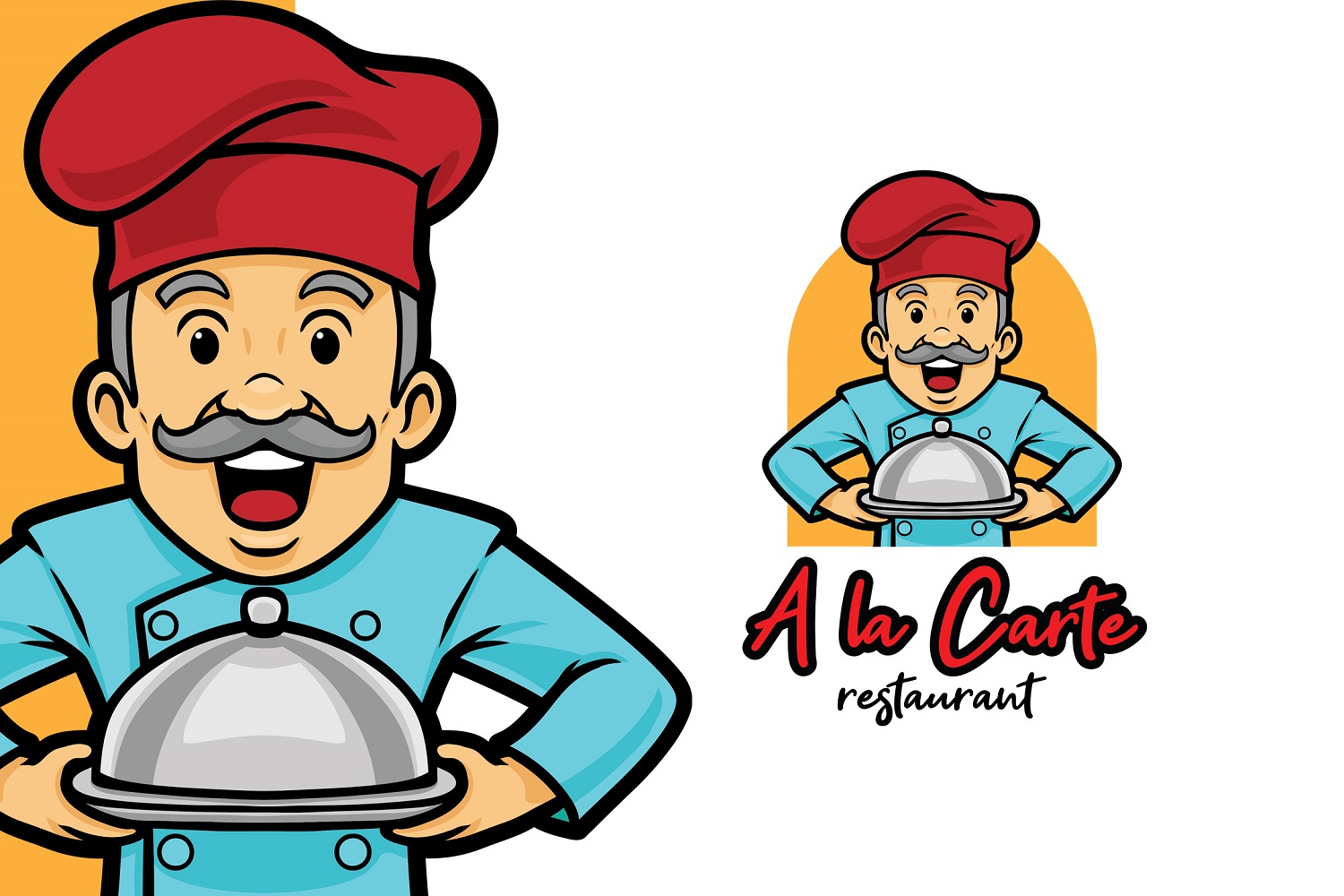 Chef A la Carte Logo Template