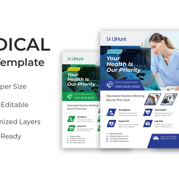 Flyer Medical Corporate Identity 110654