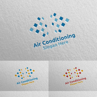 Air Conditioning Logo Templates 110722