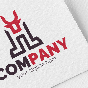 Hbullbuffaloleather Goodsleathertailoringatelierstrengthpowerstabilitypressureconfidencehornsbusinessfinancereal Logo Templates 110727