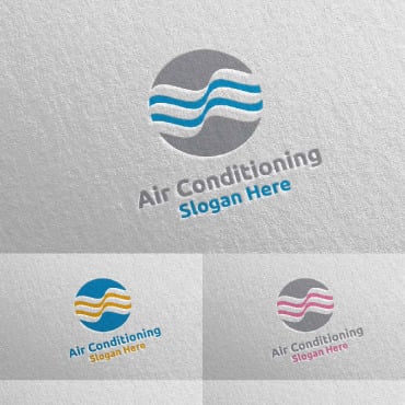 Air Conditioning Logo Templates 110735