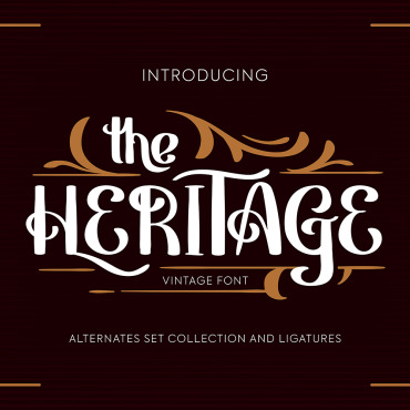 Vintage Logo Fonts 110742