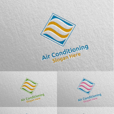 Air Conditioning Logo Templates 110754